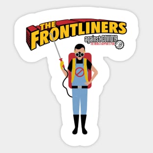 The Frontliners Cleaners Sticker